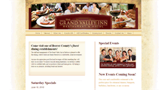 Desktop Screenshot of grandvalleyinn.com